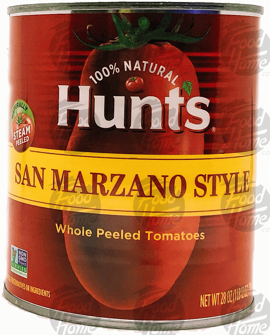 Hunt's  san marzano style, whole peeled tomatoes, sealed can Full-Size Picture